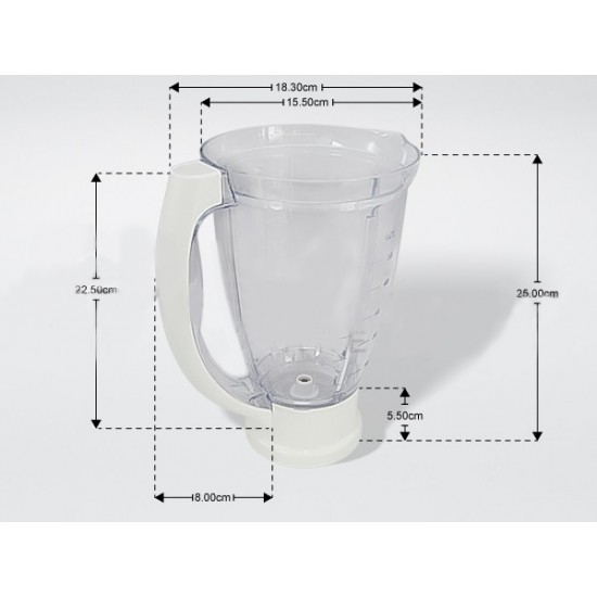 Κανάτα για Μπλέντερ MOULINEX MS-0A13253
