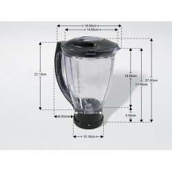 Κανάτα για Μπλέντερ MOULINEX XF634BB1