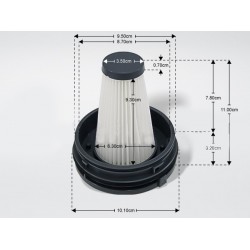 Φίλτρο για Ηλεκτρική Σκούπα HOOVER S117 35601338