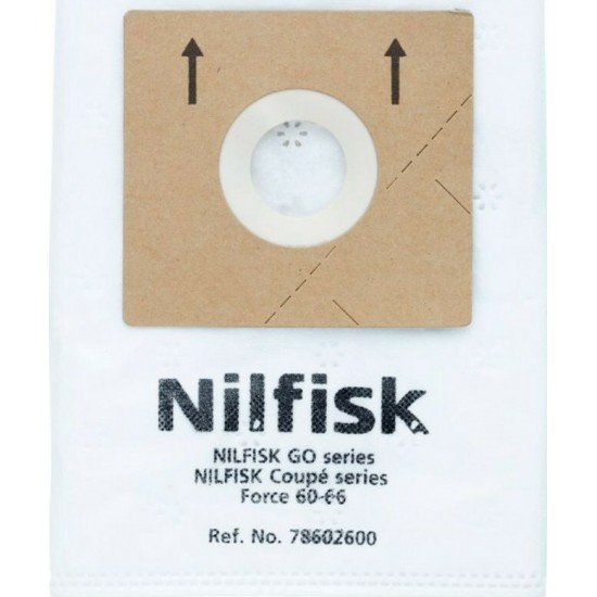 Σακούλα για Ηλεκτρική Σκούπα  NILFISK ORIGINAL 78602600