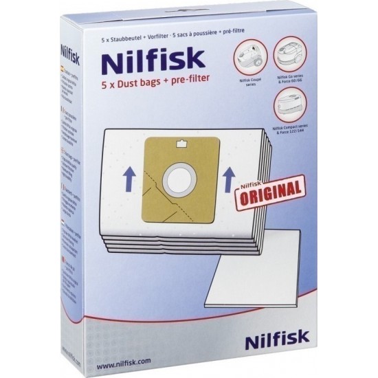 Σακούλα για Ηλεκτρική Σκούπα  NILFISK ORIGINAL 78602600