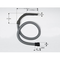 Σωλήνας - Σπιράλ Κομπλέ για Σκούπα ROWENTA RS-RB7991