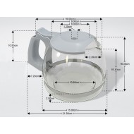 Κανάτα για Καφετιέρα DELONGHI ICΜ2 SX1000