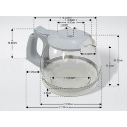 Κανάτα για Καφετιέρα DELONGHI ICΜ2 SX1000