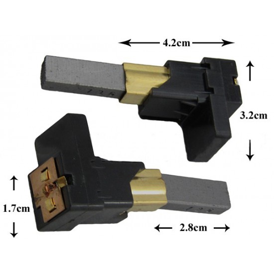 Καρβουνάκια Ηλεκτρικής Σκούπας 6,1x11x32mm