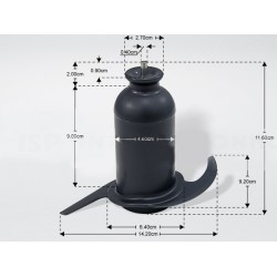 Μαχαίρι για Κουζινομηχανή - Μίξερ KENWOOD KW714985