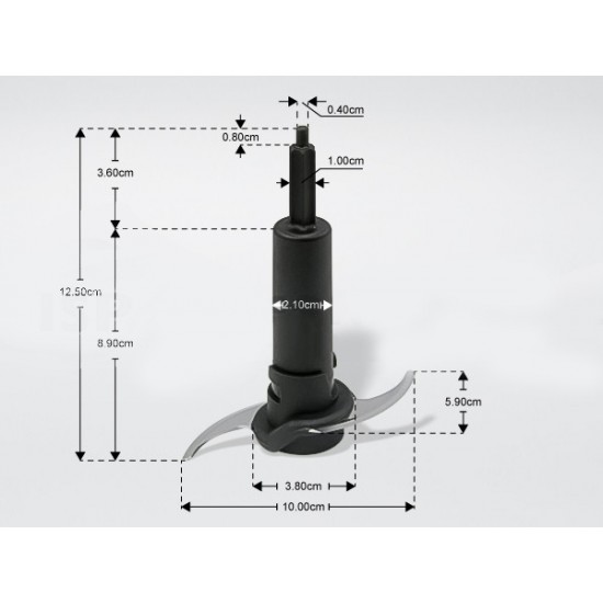 Μαχαίρι για Πολυκόφτη MULTI MOULINEX MS-650487