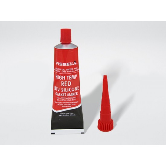 Κόκκινη Σιλικόνη Θερμοκρασίας VISBELLA 85GR