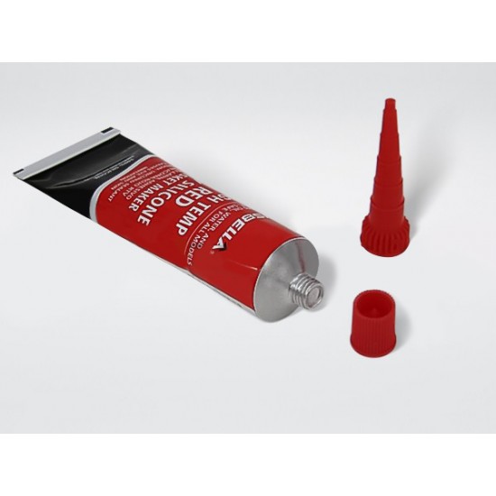 Κόκκινη Σιλικόνη Θερμοκρασίας VISBELLA 85GR