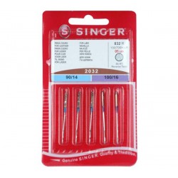 SINGER Βελόνα για Δέρματα 90/14 100/116 832