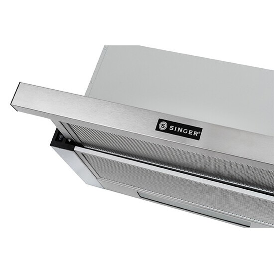 Singer Απορροφητήρας INOX TELESCOPIC 601A 21 60cm