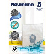 Σακούλες Σκούπας Naumann BOSCH TYPE P 