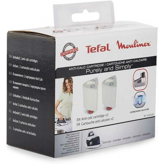 Φίλτρο κατά των αλάτων για σίδερα Tefal, Rowenta / Purely and Simply